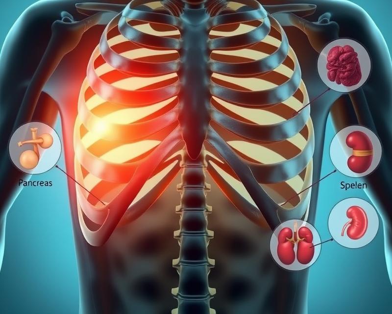 Ból pod lewym żebrem: Przyczyny, diagnostyka i leczenie