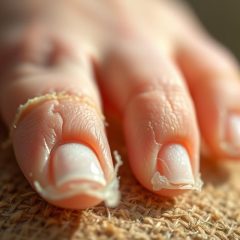 Trudne łamliwe paznokcie