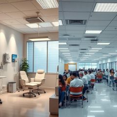 Gabinet prywatny czy leczenie w państwowej placówce?