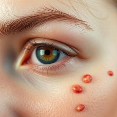 Liszaje pod oczami: objawy, przyczyny i leczenie tych zmian skórnych