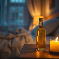 Picie oleju lnianego na noc: korzyści dla zdrowia i snu